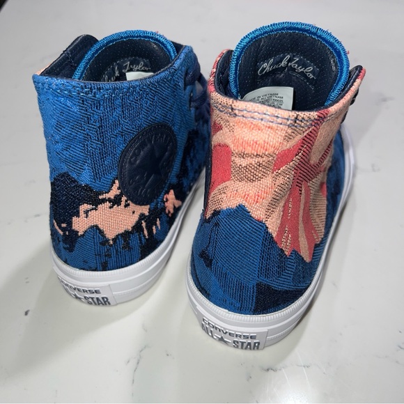 Converse Chuck Taylor All-Star II Medieval Blue High Tops Mountains/Sunrise - Picture 6 of 16